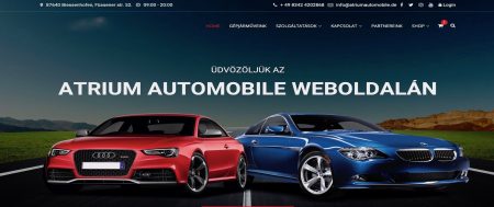 Megújult az Atrium Automobile weboldala